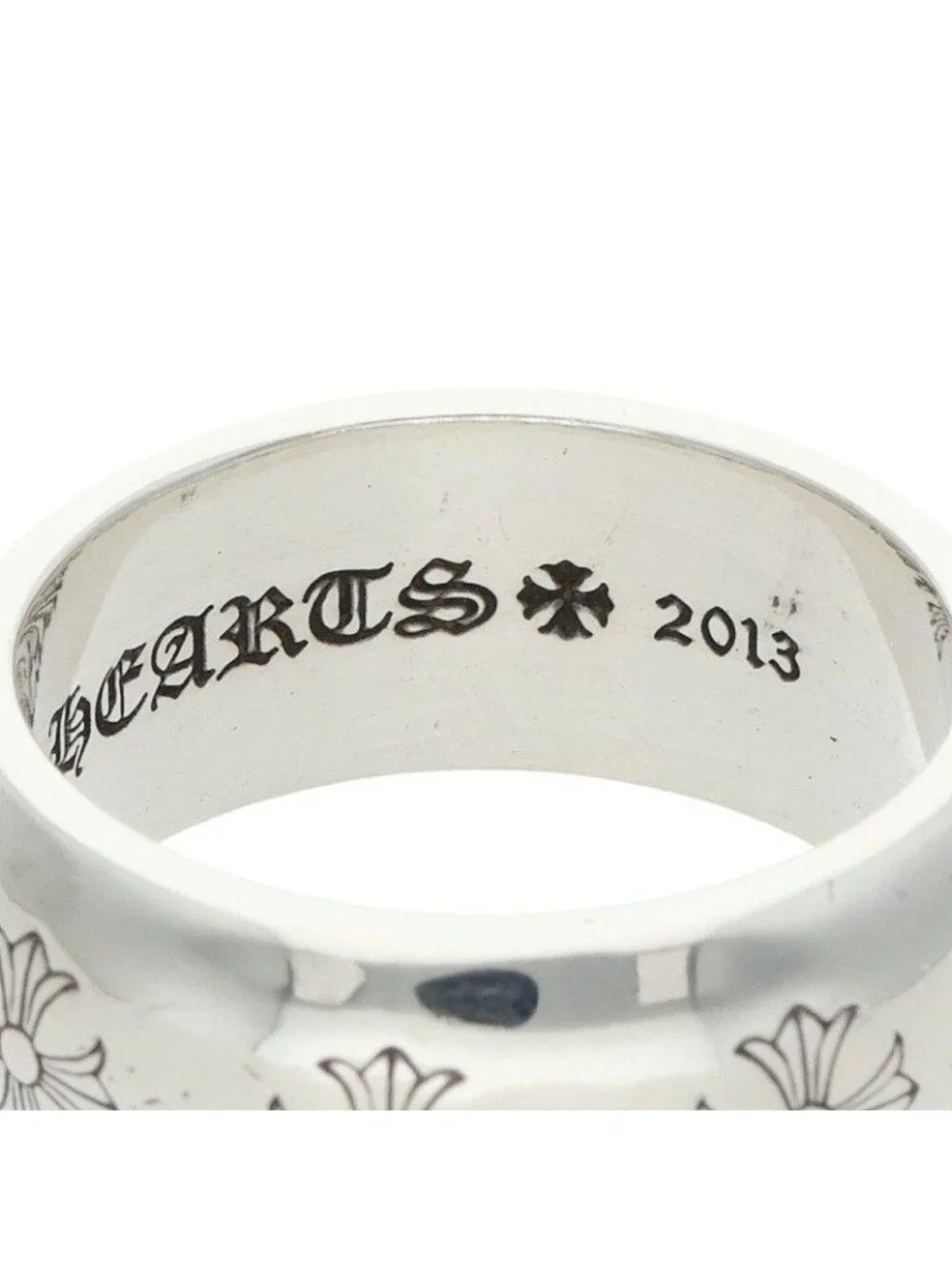 Chrome Hearts Rnd Round Silver Ring